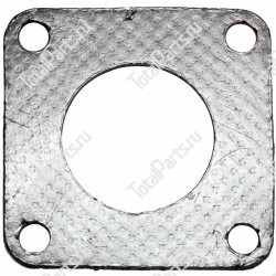 YANMAR 4TNE98 ПРОКЛАДКА ВЫХЛОПНОЙ ТРУБЫ НА ДВИГАТЕЛЬ