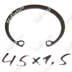 SIZE 45x1.5 СТОПОРНАЯ ШАЙБА ВНУТРЕННЯЯ