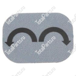 TOYOTA 578913591071 ПОВОРОТНАЯ НАКЛЕЙКА