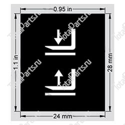 TOTALSOURCE SY1228322 ПОДЪЁМНАЯ НАКЛЕЙКА