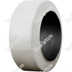 TVH 129TA7207 БАНДАЖНАЯ ШИНА БЕЛАЯ РЕЗИНА ГЛАДКАЯ