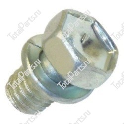 TVH 7522830 БОЛТ С ШЕСТИГРАННОЙ ГОЛОВКОЙ