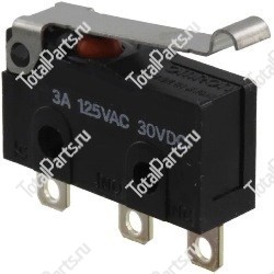 OMRON D2SW3L3H МИКРОВЫКЛЮЧАТЕЛЬ КОНЦЕВОЙ 3A 125VAC 30VDC