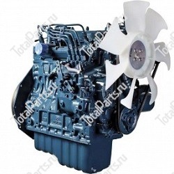 KUBOTA V1505T ДВИГАТЕЛЬ В СБОРЕ