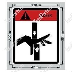 LINDE ST646136 НАКЛЕЙКА