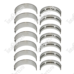 TOYOTA 117057833171 ВКЛАДЫШИ КОРЕННЫЕ 0.50 КОМПЛЕКТ 7 ПАР