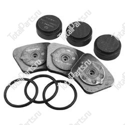 TOTALSOURCE 85892 КОМПЛЕКТ ТОРМОЗНЫХ КОЛОДОК