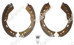 NISSAN 44060L0700+41031L070 КОМПЛЕК ТОРМОЗНЫХ КОЛОДОК 2ПРАВЫХ+2ЛЕВЫХ