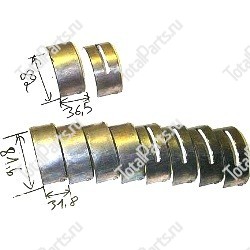 SIZE 82*36.5*81.6*31.8 ВКЛАДЫШИ КОРЕННЫЕ | ЗАПЧАСТИ ДЛЯ ПОГРУЗЧИКОВ