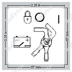 TOTALSOURCE 76242 НАКЛЕЙКА