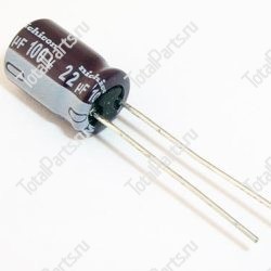 KEY NUMBER UPJ2A220MPD1TD КОНДЕНСАТОР 100V 22mF