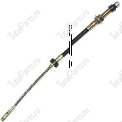 NISSAN 3653122H01 ТРОС СТОЯНОЧНОГО ТОРМОЗА LH