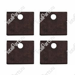 CROWN 84312 НАБОР ЭЛЕКТРОЩЕТОК 4ШТ.