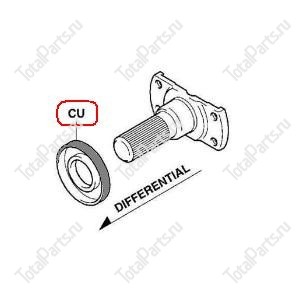 TVH 2693186 ПЫЛЬНИК КАРДАННОГО ВАЛА