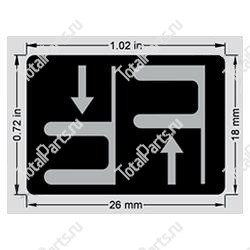 TOTALSOURCE SY87624 НАКЛЕЙКА