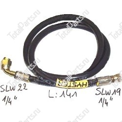 SIZE SLW22 1/4x141xSLW19  ГИДРАВЛИЧЕСКИЙ ШЛАНГ