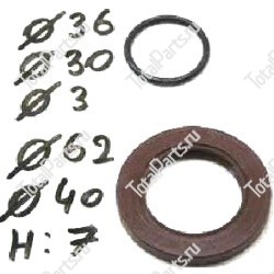 JUNGHEINRICH (AMEISE) 51016256 НАБОР УПЛОТНЕНИЙ