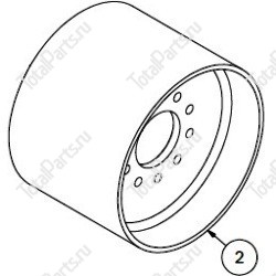 COMBILIFT BPW00001-00 КОЛЕСНЫЙ ДИСК БАНДАЖНОЙ ШИНЫ