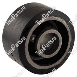 INTRUPA 90801 РОЛИК С РЕЗИНОВЫМ ПОКРЫТИЕМ