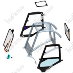 TVH 101MC3413 КАБИНА В СБОРЕ LINDE E14‑E15‑E16C 386