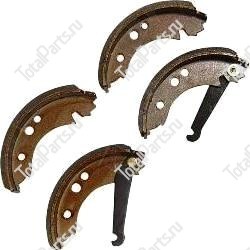 REALS F4155K КОМПЛЕКТ ТОРМОЗНЫХ КОЛОДОК