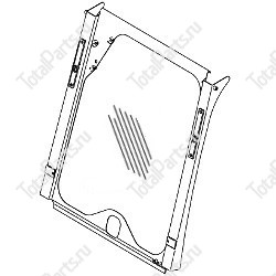 TCM 50A7540051 ПАНЕЛЬ ЛОБОВОГО СТЕКЛА В СБОРЕ