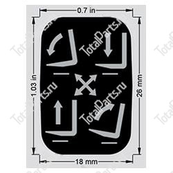 TOTALSOURCE 87602 НАКЛЕЙКА