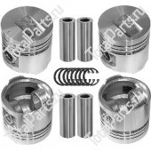 INPARTS 13011171STDN ПОРШЕНЬ MITSUBISHI S4S ПОРШЕНЬ STD (К-КТ НА ДВC)