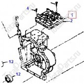 DAEWOO-DOOSAN D180342 КРЫШКА РАСПРЕДЕЛИТЕЛЬ ГДП