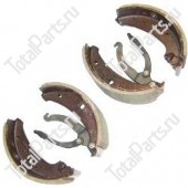DAEWOO-DOOSAN A138827+A138828+A138 КОМПЛЕКТ ТОРМОЗНЫХ КОЛОДОК