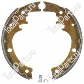 TOYOTA 005913025081 ТОРМОЗНЫЕ КОЛОДОКИ