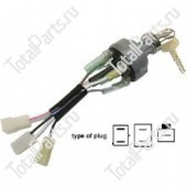 KEY NUMBER П0027380 ПЕРЕКЛЮЧАТЕЛЬ ЗАЖИГАНИЯ