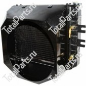 KEY NUMBER ЦБ-00001562 РАДИАТОР МЕДНЫЙ С ДИФФУЗОРОМ НА ПОГРУЗЧИКИ JAC