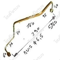 KOMATSU YM12990159830 ТРУБКА ФОРСУНКИ