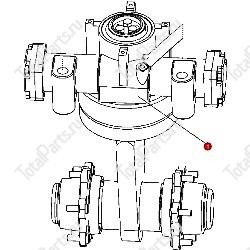 DAEWOO-DOOSAN A158596 УПРАВЛЯЕМЫЙ МОСТ В СБОРЕ B15/18T-5