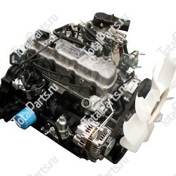 KEY NUMBER ЦБ-00000524 ДВИГАТЕЛЬ В СБОРЕ NISSAN K25