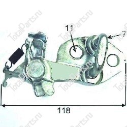 TOYOTA 6943010070 ЗАМОК КАПОТА