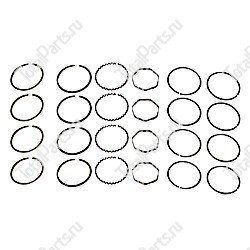 EMC-FORKLIFTPARTS 011257 КОМПЛЕКТ ПОРШНЕВЫХ КОЛЕЦ ДВИГАТЕЛЯ Y112 0.06