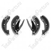 TOYOTA 005916216481 КОМПЛЕКТ ТОРМОЗНЫХ КОЛОДОК