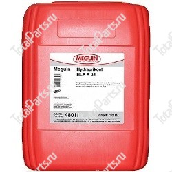 MEGUIN 48011 МАСЛО ГИДРАВЛИЧЕСКОЕ HYDRAULIKOIL HLPR32 20L