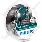 PHILIPS 12342XV+S2 НАБОР ЛАМП H4 12V 60/55W