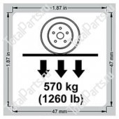 SKYJACK 132713 НАКЛЕЙКА