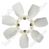 TOYOTA 1636162010 КРЫЛЬЧАТКА ВЕНТИЛЯТОРА