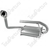 NISSAN 201000K461F1  ГЛУШИТЕЛЬ