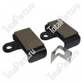 EMC-FORKLIFTPARTS 15848 КОМПЛЕКТ ТОРМОЗНЫХ КОЛОДОК