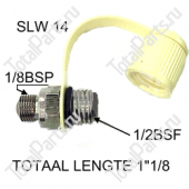 SIZE 14x1/8BSPx1/2BSFx11 ШТУЦЕР