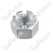 SIZE 15.5*M18*2.5*M*A*K2* КОРОНЧАТАЯ ГАЙКА