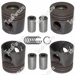PERKINS 1104C-44 ПОРШЕНЬ 0.50 С КОЛЬЦАМИ | КОМПЛЕКТ НА ДВИГАТЕЛЬ