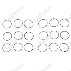 TOYOTA 130137876071 КОМПЛЕКТ ПОРШНЕВЫХ КОЛЕЦ