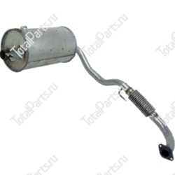 TOYOTA 175081331071 ГЛУШИТЕЛЬ В СБОРЕ